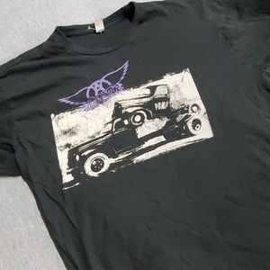 Aerosmith vintage rock and roll shirt